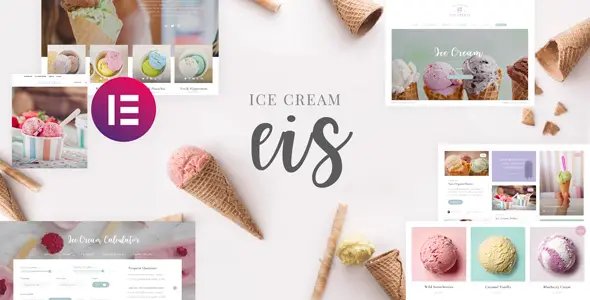 Eis – Ice Cream Shop Template Kit